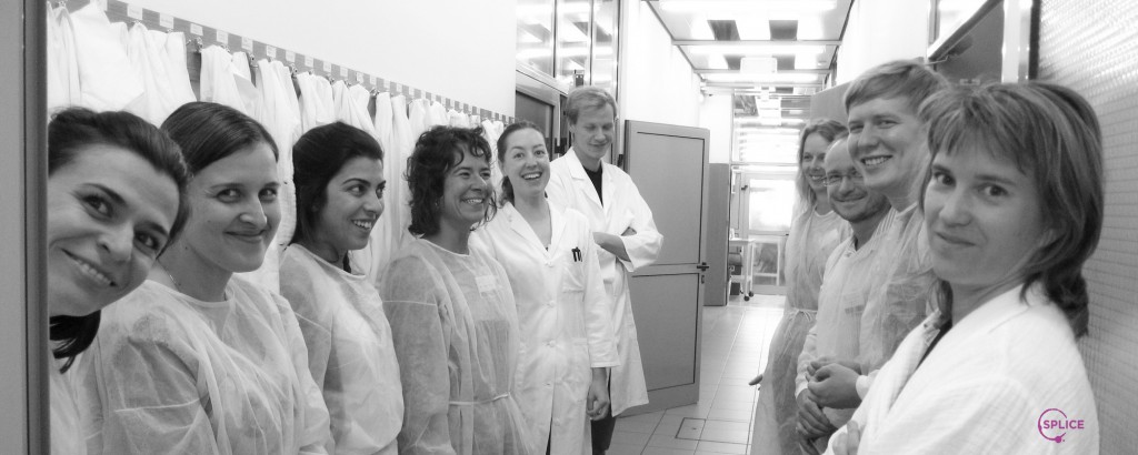 Researchers lab